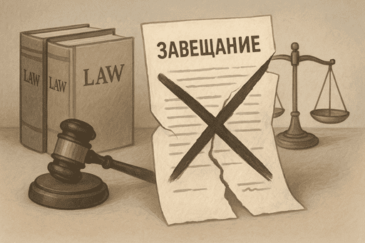 Недействителност на завещанието – нищожност и унищожаемост