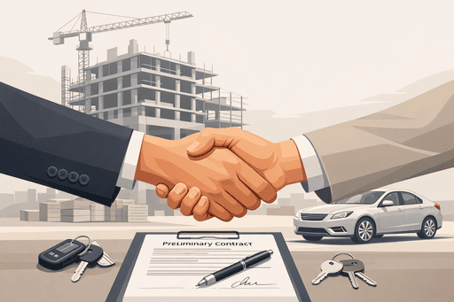 Предварителен договор - съдържание, форма, обявяване за окончателен