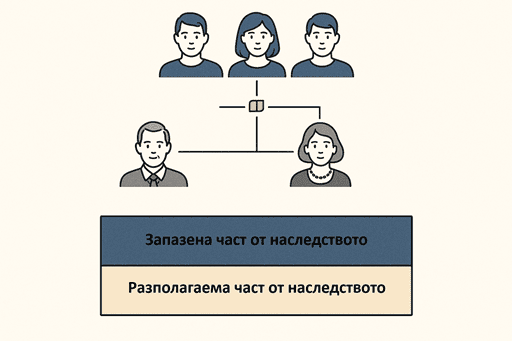 Запазената част от наследството и нейната защита